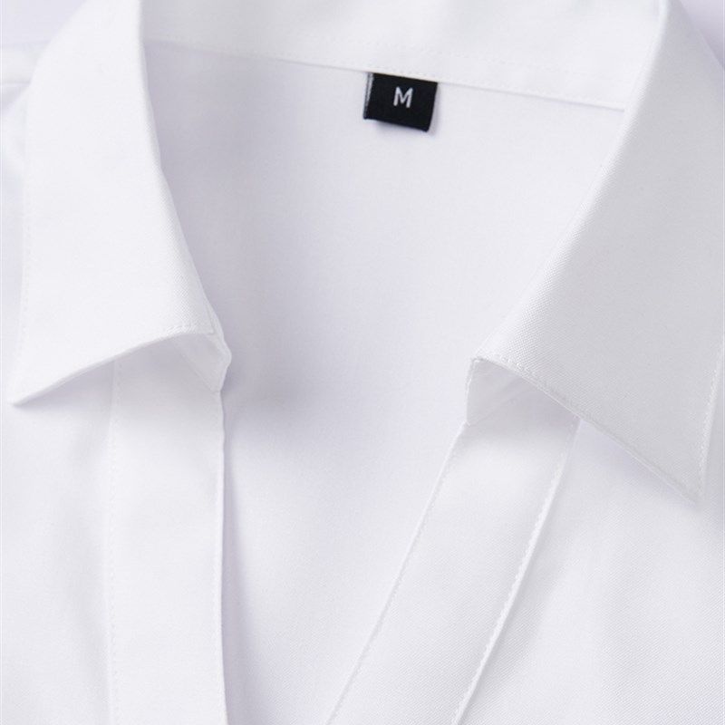 新款奔驰4s店长袖衬衫星徽顾问工作服4s店销售职业工装白色女衬衣