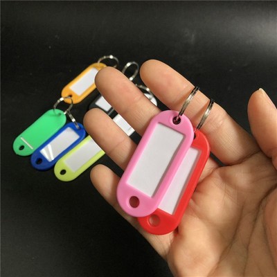 包邮 钥匙标记牌收纳写字记号扣宿舍管理锁匙扣分类房门钥匙牌