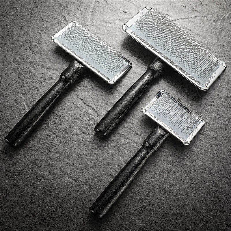 比利时SHOWTECH针梳宠物美容梳子猫狗泰迪比熊梳毛拉毛开结针刷