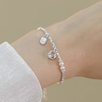 碎银子小胖福手链女轻奢小众精致