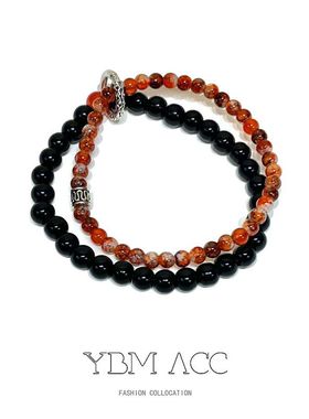 款中式国风平安扣串珠手链女