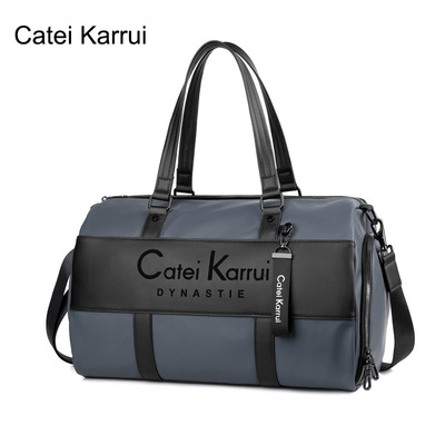 CateiKarrui健身包大容量干湿分离瑜伽包潮短途出差印logo旅行包