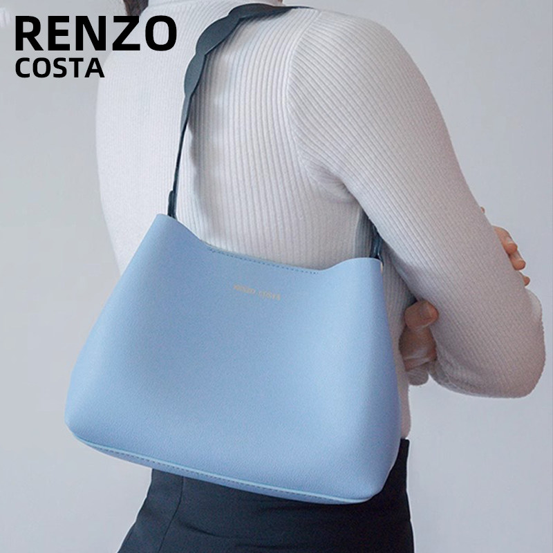 RENZO COSTA包包女款女式2025新款冬天轻奢小众高级感单肩手提包