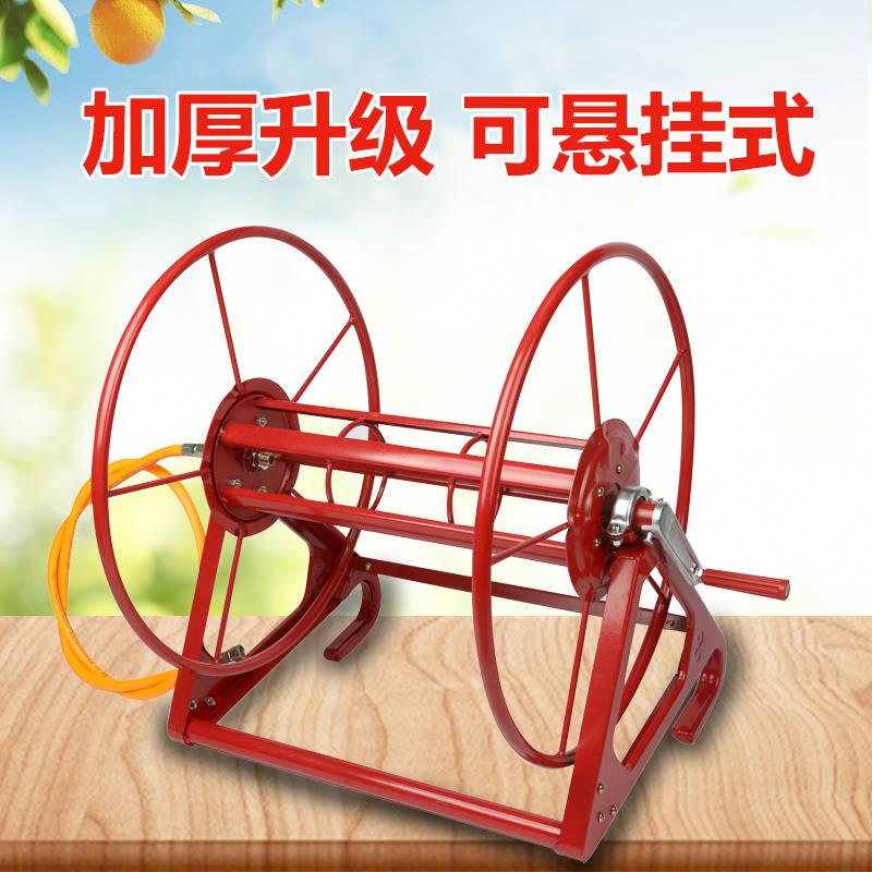 加厚绕管车包邮农用打药机高压喷雾管绕管机卷管机器手摇胶管架子