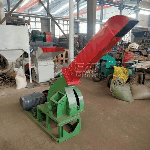 小型树枝木条削片机 小型木片加工设备 家用开方余料打片机