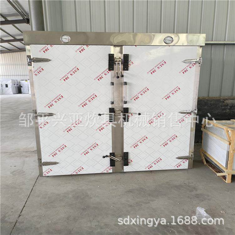 大型醒发一体压力蒸箱 不锈钢馒头蒸房 商用推车式中药材双门蒸箱
