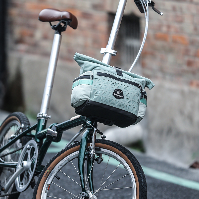 犀牛小布折叠车车头包brompton猪鼻包前置物包自行车骑行装备6.5L