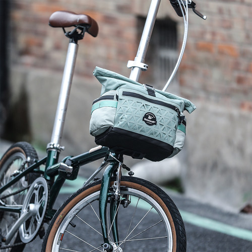 犀牛小布折叠车车头包brompton猪鼻包前置物包自行车骑行装备6.5L