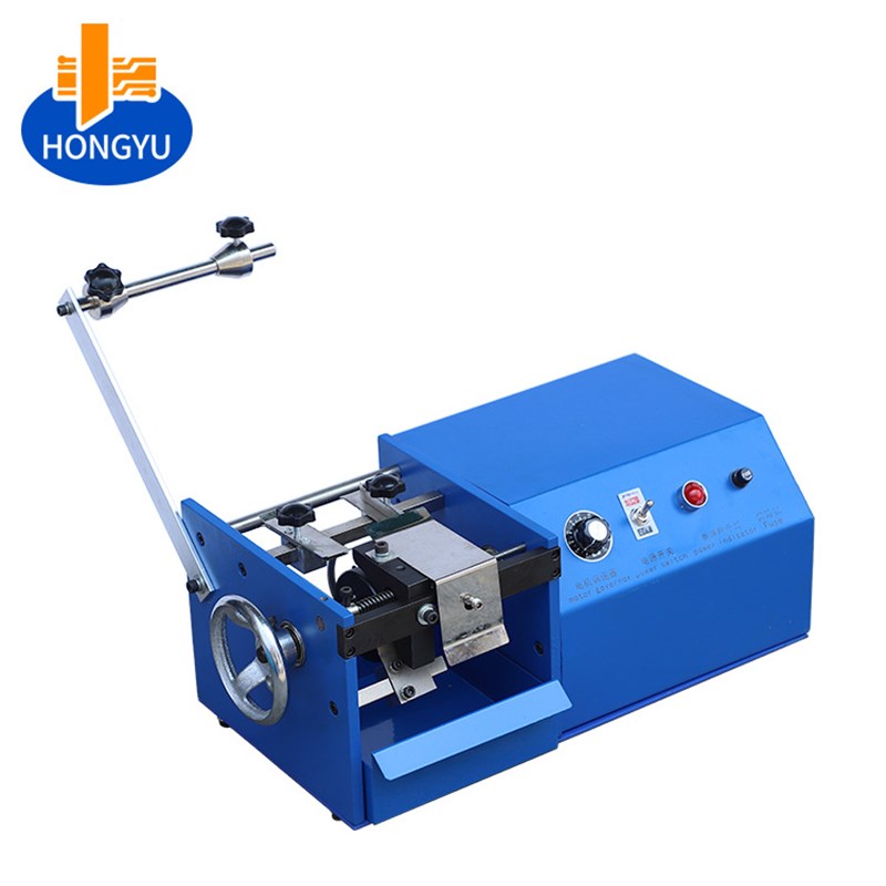 厂家直供单边电动电容剪脚器 带电容送料振动盘剪脚机