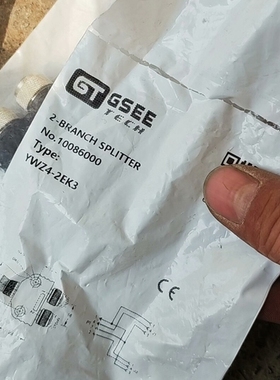 {议价}GSEE 吉诺GSEE Y型传感器接头三通YVZ4