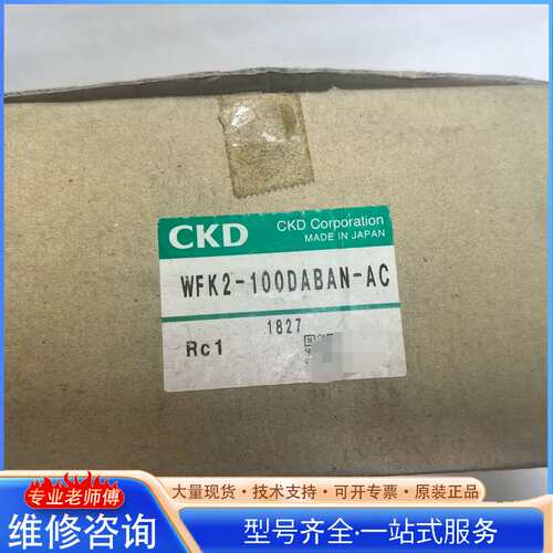 {议价}全新CKD流量计 WFK2-100DABAN-AC，日本原装