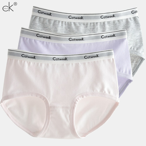 CatweeK女童三角裤A类纯棉抗菌裆