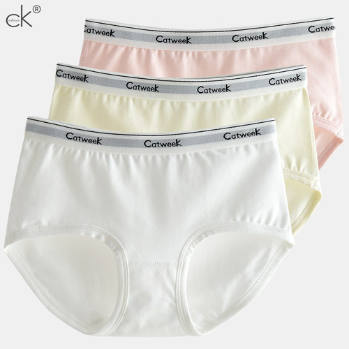catweek棉女孩内裤A类抗菌裆