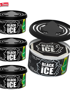 Little Trees美国小树 车载固体香薰香膏汽车摆件持久留香3盒装