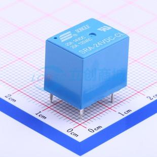 功率继电器 SRA-24VDC-CL 插件,12.4x16mm 5 24V 电子元器件配单