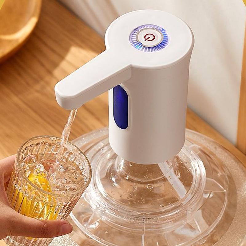 厂家批发桶装水抽水器电动饮水机家用充电饮用水吸水器自动上水器