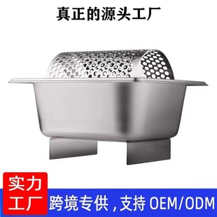 黄油滚轮304不锈钢黄油滚轮汉堡美式 汉堡店工具街头摆摊