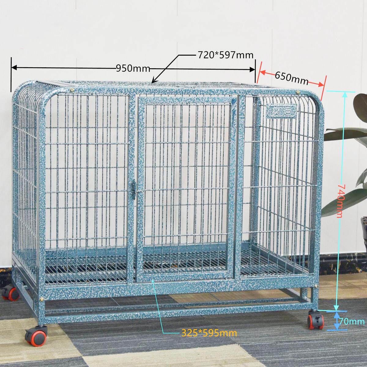 獒运笼具加粗大型犬中型犬金毛拉布拉多德牧阿拉斯加方管狗笼子
