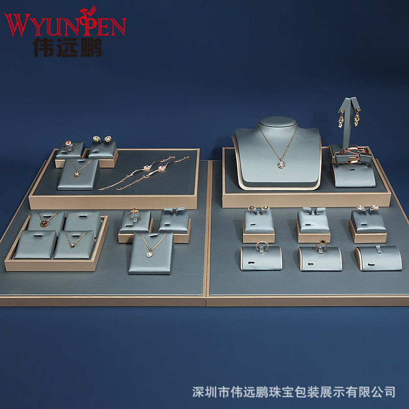 珠宝展示道具项链戒指耳环展示架银饰珍珠K金柜台陈列首饰展示架