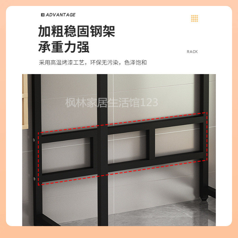 批发洗衣机置物架滚筒洗碗机架子家用落地阳台双层烘干机上方叠放