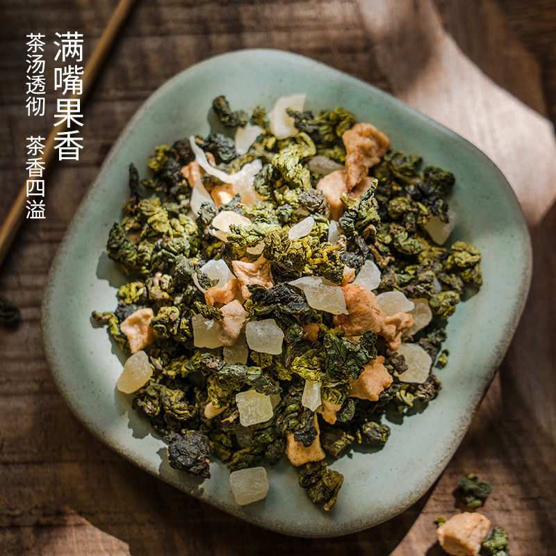 新日期蜜桃乌龙茶白桃乌龙茶三角茶包花果茶水果茶花茶组合冷泡茶
