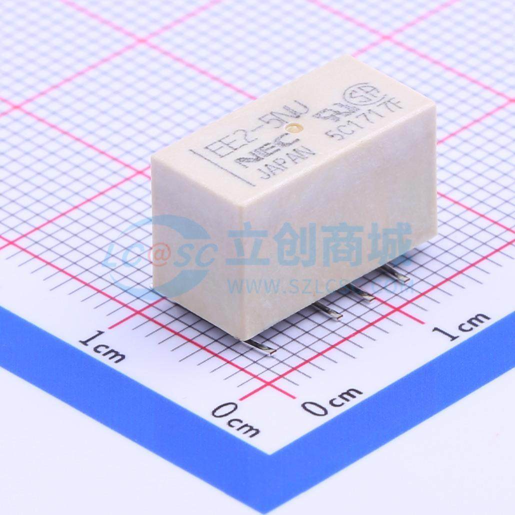 信号继电器 EE2-5NU-L SMD,7.5x15mm 5V 原装正品 电子元器件配单