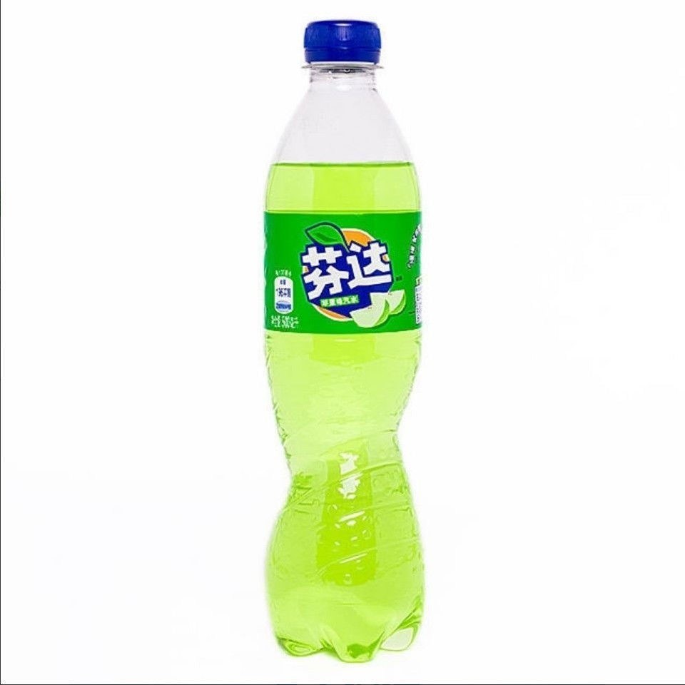 新货可口可乐碳酸饮料芬达橙味多口味汽水500ml葡萄西瓜苹果青柠