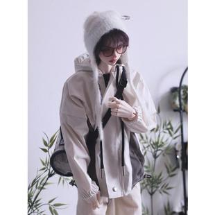 现货 娃衣 bjd4分 70叔 撞色冲锋衣单品