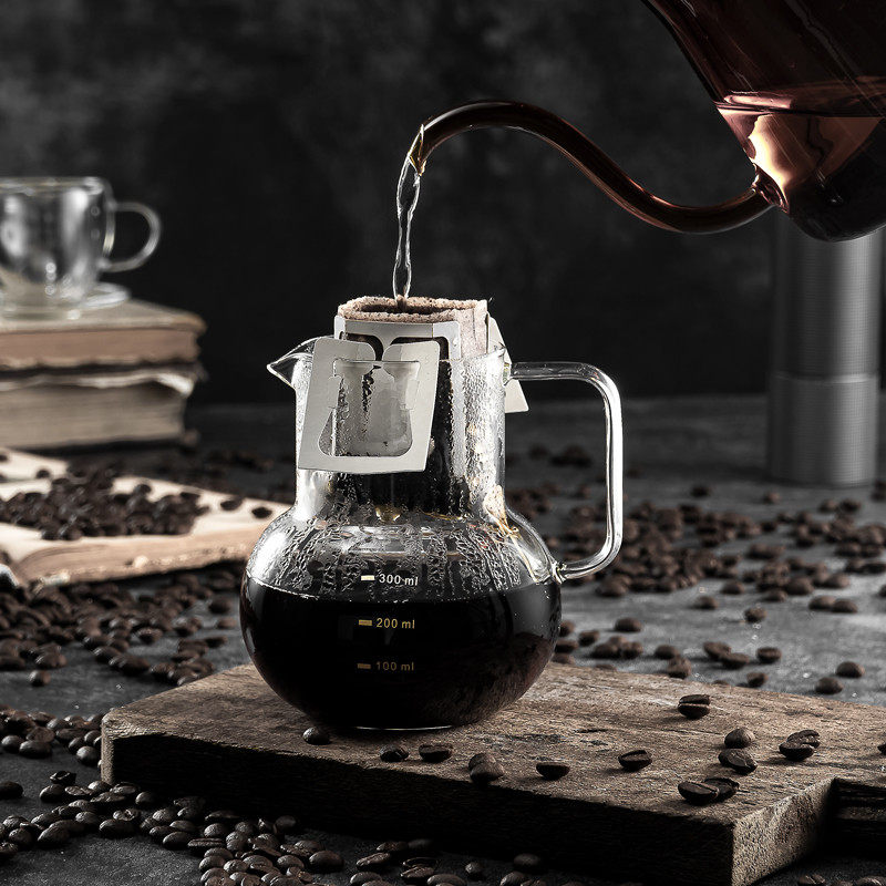 7L手工耐热挂耳咖啡壶一人份咖啡壶套装手冲咖啡分享壶小号咖啡杯,餐饮具,咖啡壶,淘宝优惠券,粉丝福利购,淘宝优惠卷