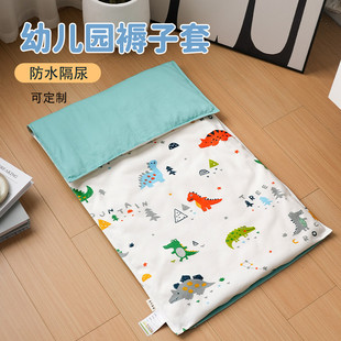 幼儿园午睡床褥套A类精梳棉防水褥子套防水隔尿款被套A类加厚防水