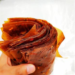 江西安远韧骨纸步行街软骨子龙南寻乌半干烫皮骨特色网红美食小吃