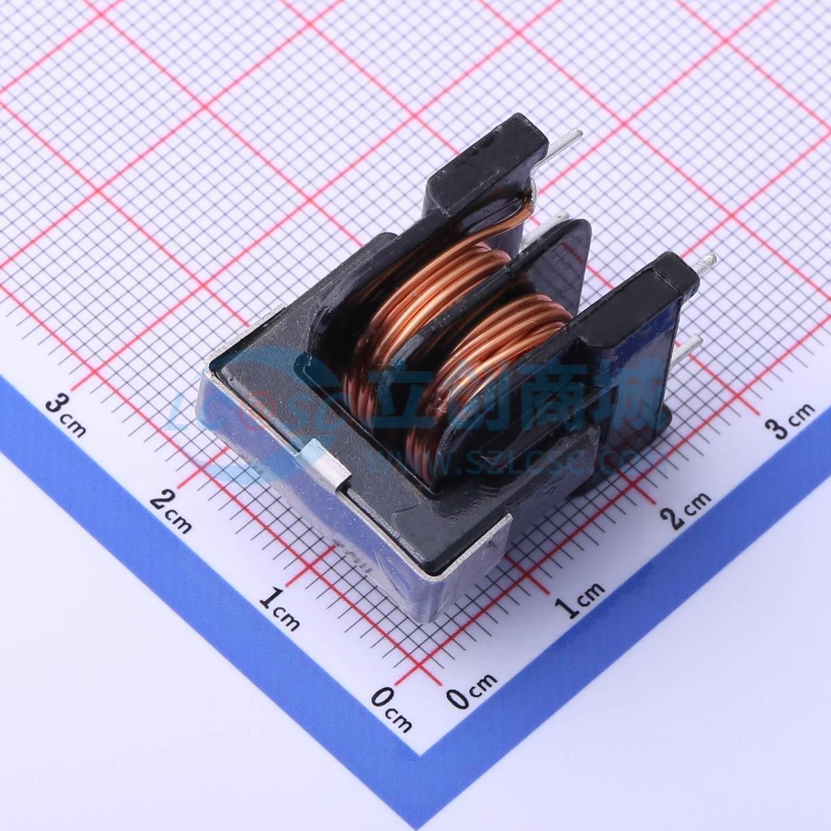 共模滤波器 PDUUAT16-202MLN 插件,22x20x28.5mm 2mH@1kHz 原装