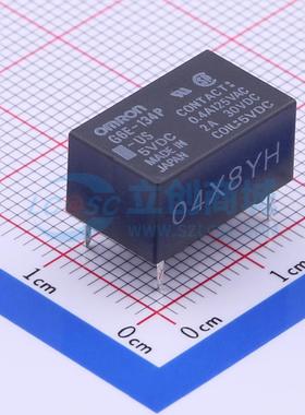 信号继电器 G6E-134P-US DC5 插件,10x16mm 原装 电子元器件配单
