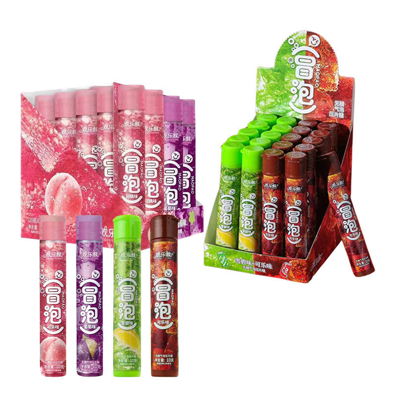 雪碧味可乐味柠檬汽水糖硬糖无糖压片糖果8090怀旧零食儿童节礼物