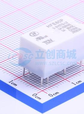 磁保持继电器 HFE60P/5-2HSTG-L2 DIP,11.3x20.2mm 8 5V 原装正品
