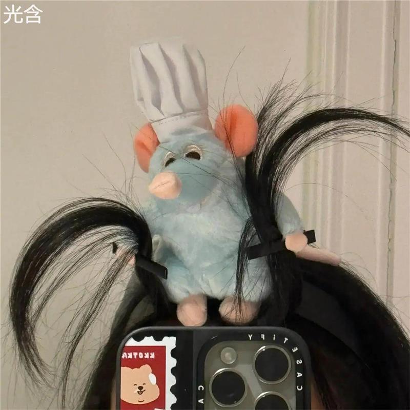 New Ratatouille Hairband Cartoon Plush Doll Headband Creativ