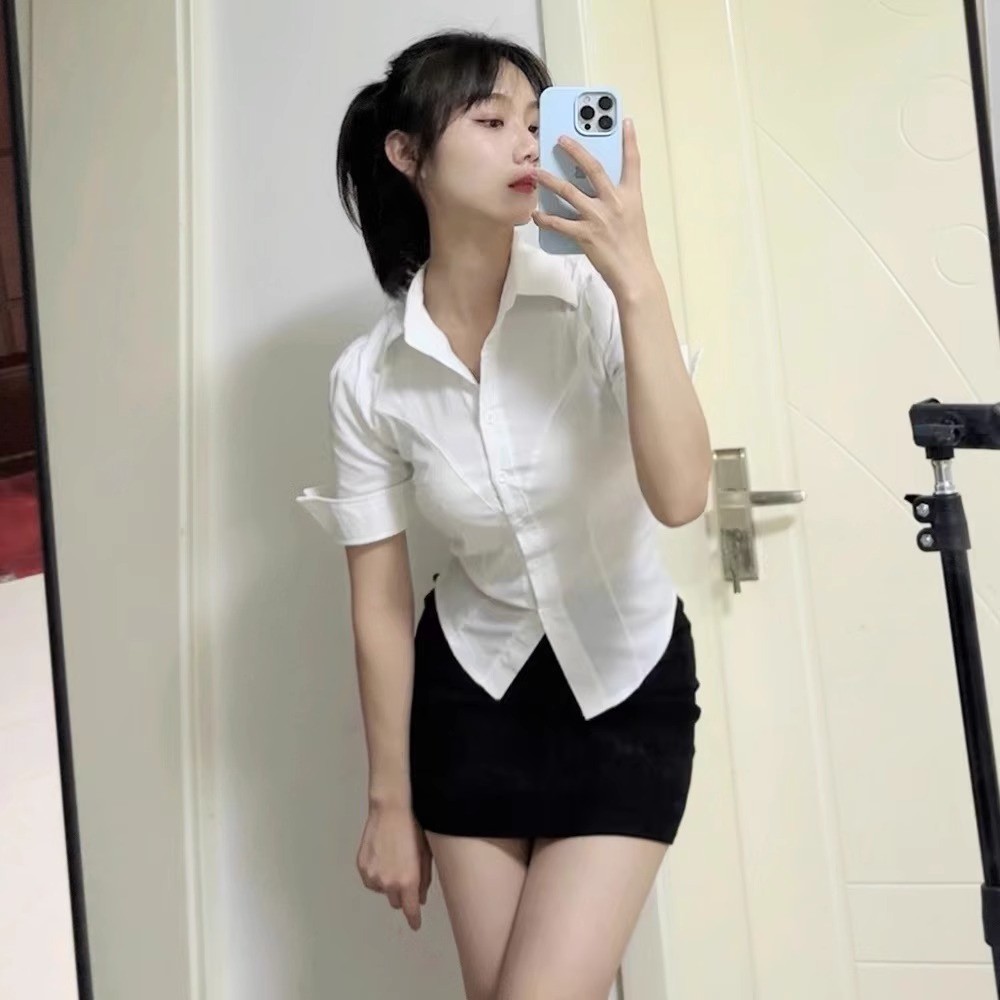 轻奢高货夜总会ktv工作服新款套装时尚气质包臀短裙足疗女技师衣