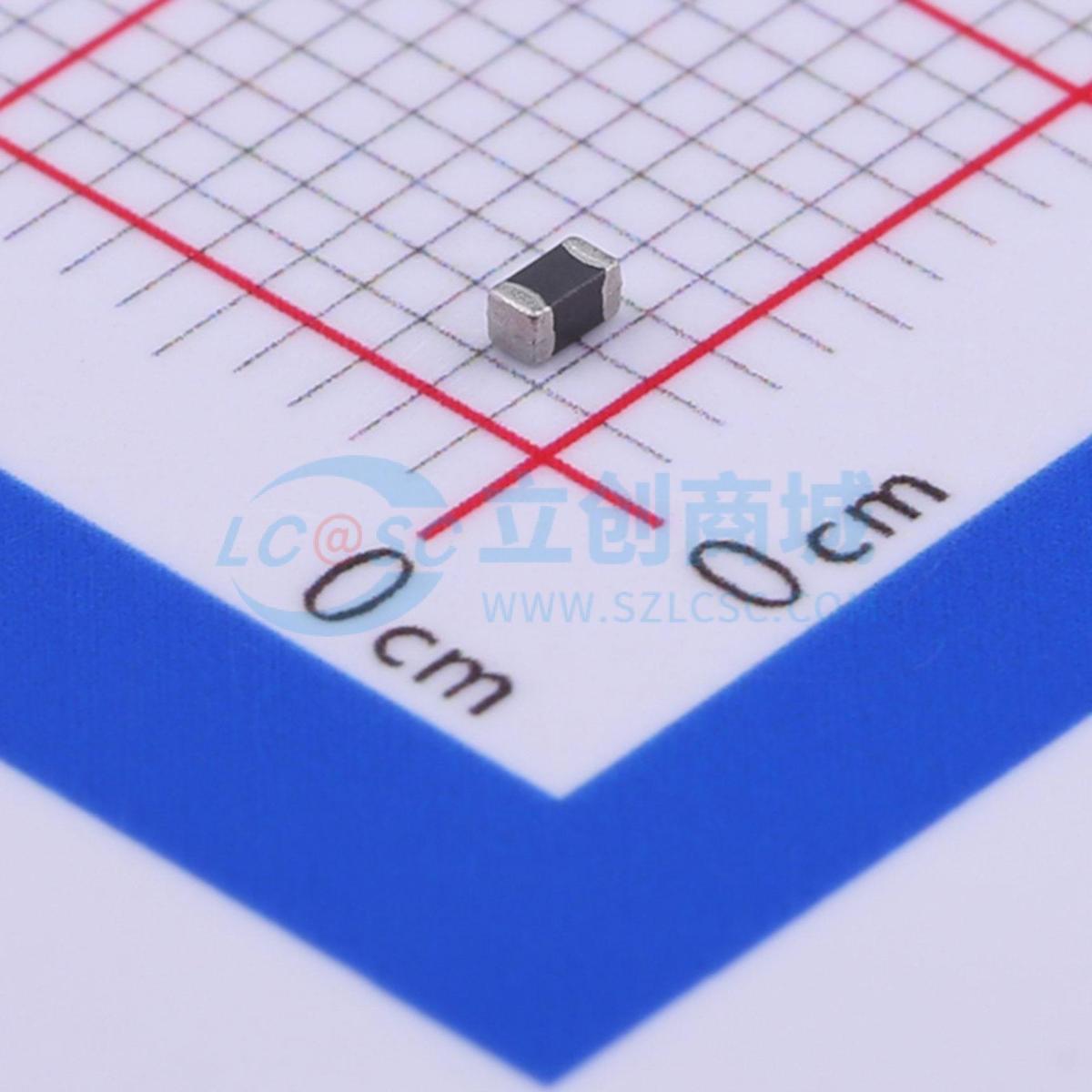 50只 磁珠 PZ1608U600-2R0TF 0603 60Ω@100MHz ±25% 2A 电子元