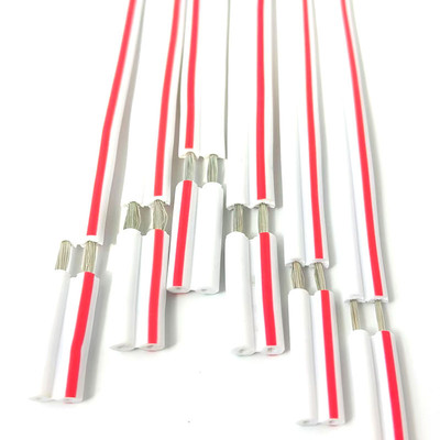 LED发光字迷你字电源线RVB0.50.751平方镀锡双色并线红白平行线