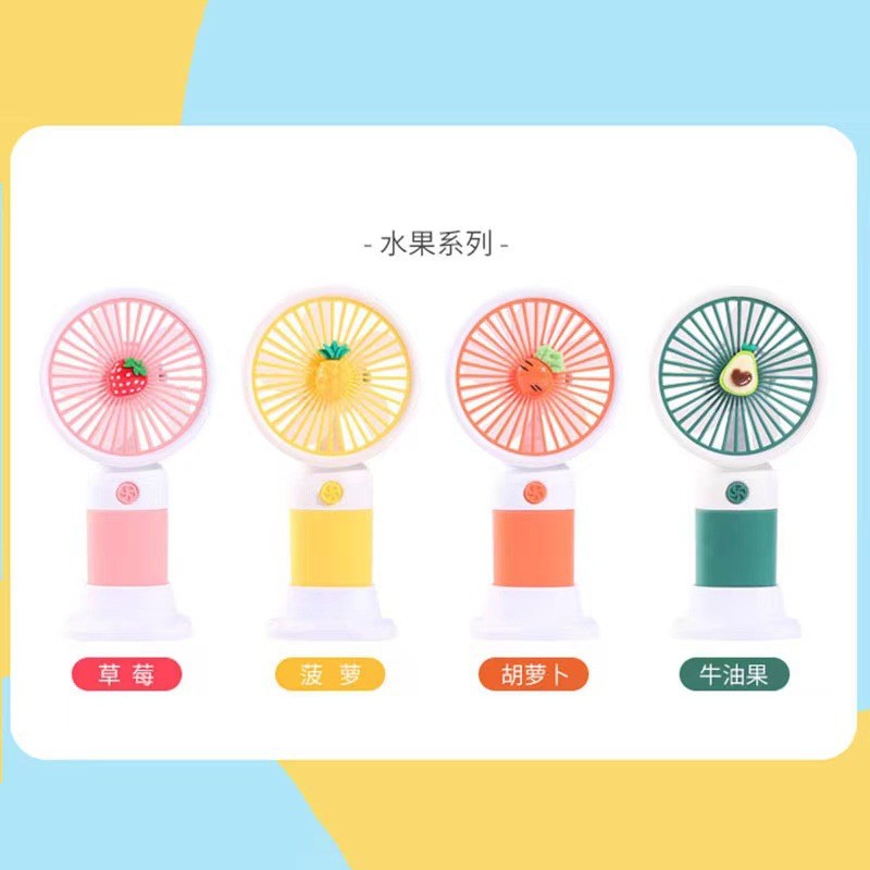 热销手持小风扇便携式夏天户外USB充电迷你卡通办公室桌面小风扇