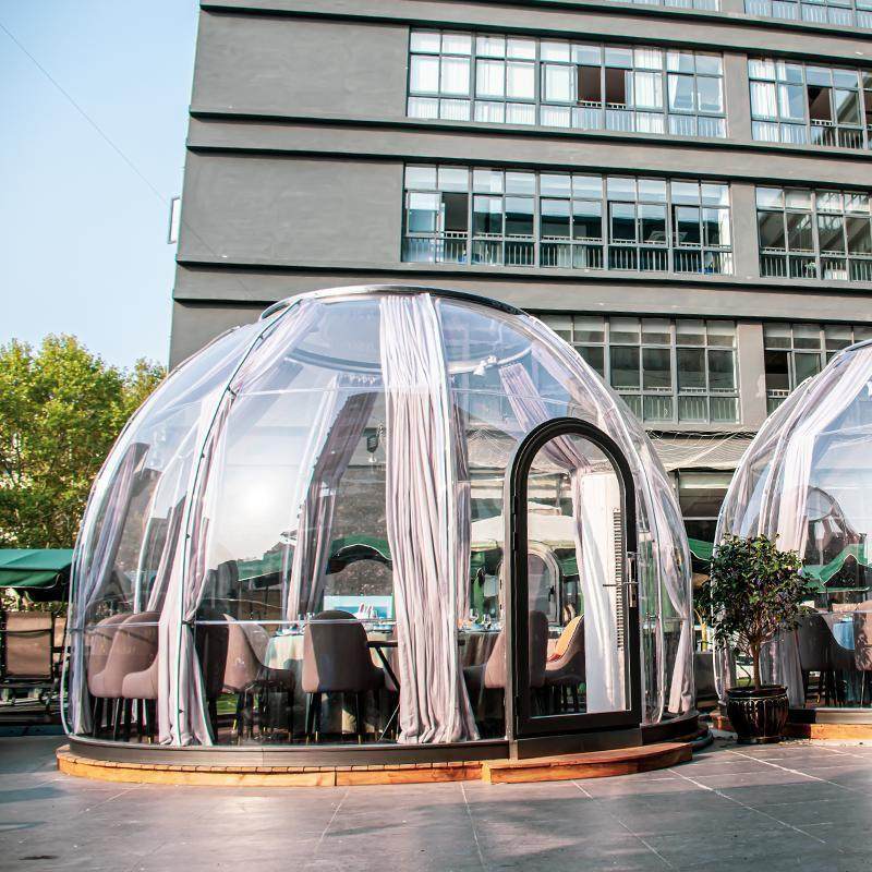 豪华全景透明户外景区庭院餐厅露台屋顶隔热PC阳光房星空房泡厂家,基础建材,PC耐力板/阳光板,淘宝优惠券,粉丝福利购,淘宝优惠卷