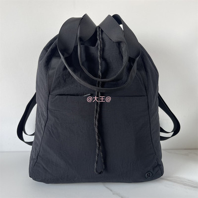 Dual Function Backpack To Tote包包男女健身托特单肩包双肩背包