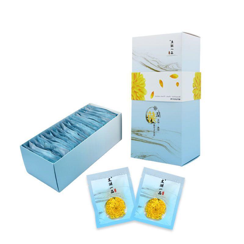 年新茶 太湖一品菊花茶皇菊黄菊大菊花茶送礼盒贡菊去火包装