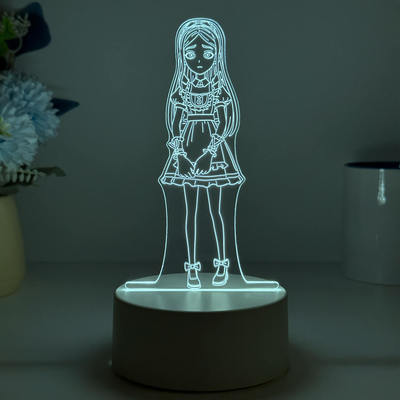 超自然行动组周边爱丽丝小夜灯玩具模型玩偶手办摆件立牌生日礼物