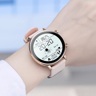 适用于安卓苹果手机2025年新款 运动智能手表女士多功能可蓝牙手环