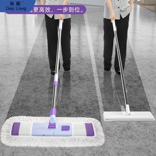 商用大面积拖地尘推大号地拖拖布墩布 厂促拖把家用一拖净2023新款
