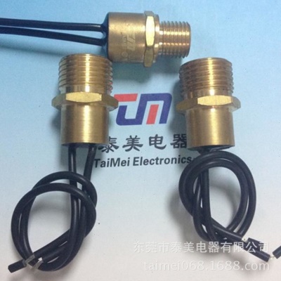 厂促TM22汽车水箱热保护器汽油箱防水温控开关NPT1/2螺纹铜头温度