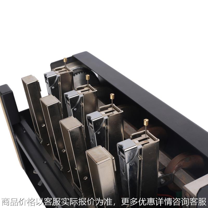 厂家小号系全自动多头快速电动钉书机多工位订卡头订纸盒
