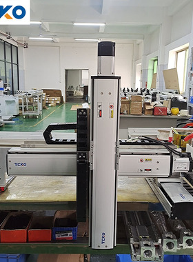 TCKO重型丝杆滑台模组电动手摇十字精密数控线性滑台模组