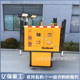 排水方舱应急救援防汛抽水机支腿升降自装卸发电机照明灯一体机